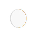 Nimco Bílé LED zrcadlo pr. 600 se dvěma dotykovými senzory