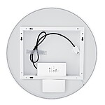 Nimco Bílé LED zrcadlo pr. 800 se dvěma dotykovými senzory – Obrázok 5