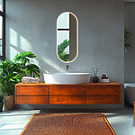 Nimco Bílé LED zrcadlo 450x900 se dvěma dotykovými senzory – Obrázok 4