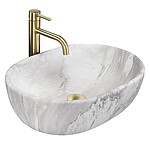 Umývadlo na dosku Amelia ASH MATT