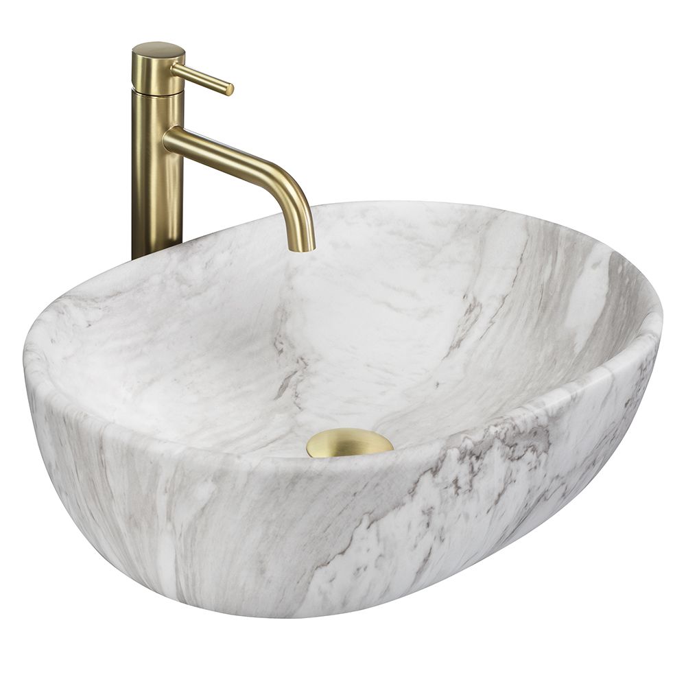 c4bf20edf518224c2d0d242662b1f043 Umývadlo na dosku Amelia ASH MATT – Obrázok 1