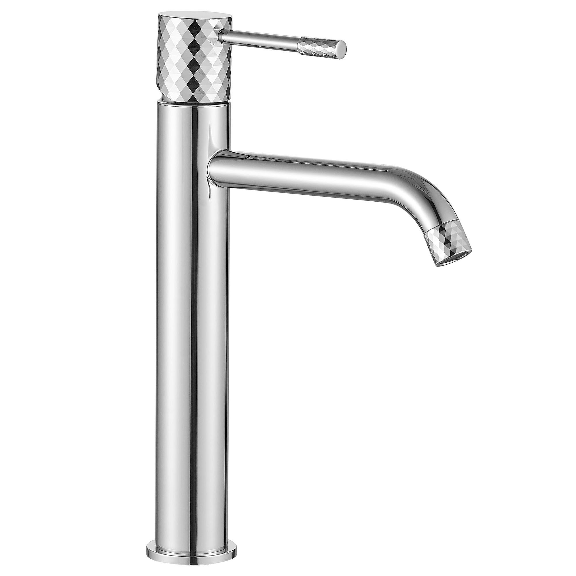 c6eaf469ce2c019f0af0bd399c7aff59 Umývadlový faucet Rea Lungo Diamond Chrome vysoký – Obrázok 1