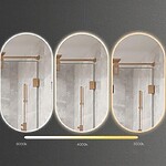 Zrkadlo LED EGG 50x90 cm – Obrázok 5