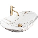 Umývadlo na dosku REA ROYAL Aiax - Mramor