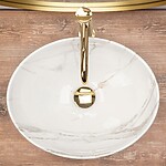 Umývadlo na dosku REA SOFIA Aiax - mramor – Obrázok 5