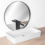 Umývadlová batéria REA FENIX - matná čierna, vysoká – Obrázok 5