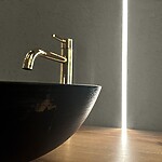 Umývadlo na dosku REA Stella Black Marble Brush – Obrázok 4