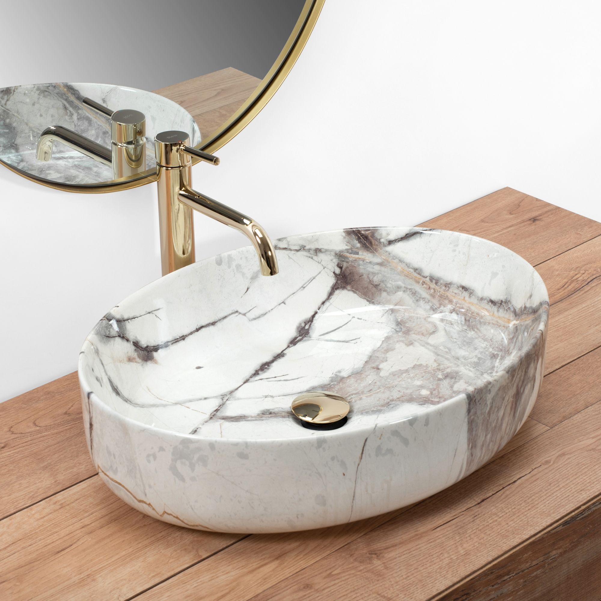 ce70cbbcc9412508217b7e697c2825f3 Umývadlo na dosku REA Queen Thunder Shiny – Obrázok 1