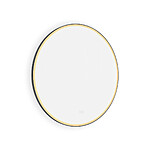 Nimco Černé kulaté LED zrcadlo pr. 800 se dvěma dotykovými senzory – Obrázok 9