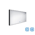 Nimco Černé LED zrcadlo 1400x700 se dvěma dotykovými senzory – Obrázok 2