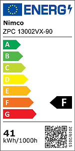Nimco Černé LED zrcadlo 600x800 se dvěma dotykovými senzory – Obrázok 8