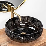 Umývadlo na dosku REA ICE BLACK – Obrázok 3