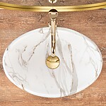 Umývadlo na dosku REA LINDA - matná láva – Obrázok 5