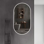 Zrkadlo LED EGG 50x90 cm – Obrázok 9