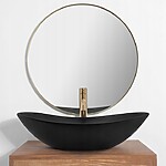 Umývadlo na dosku Rea Royal 60 Black Mat – Obrázok 3