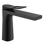 Umývadlová batéria REA SOUL - matná čierna, nízka – Obrázok 2