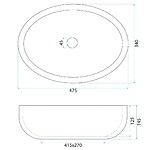 Umývadlo na dosku REA SHILA – Obrázok 6
