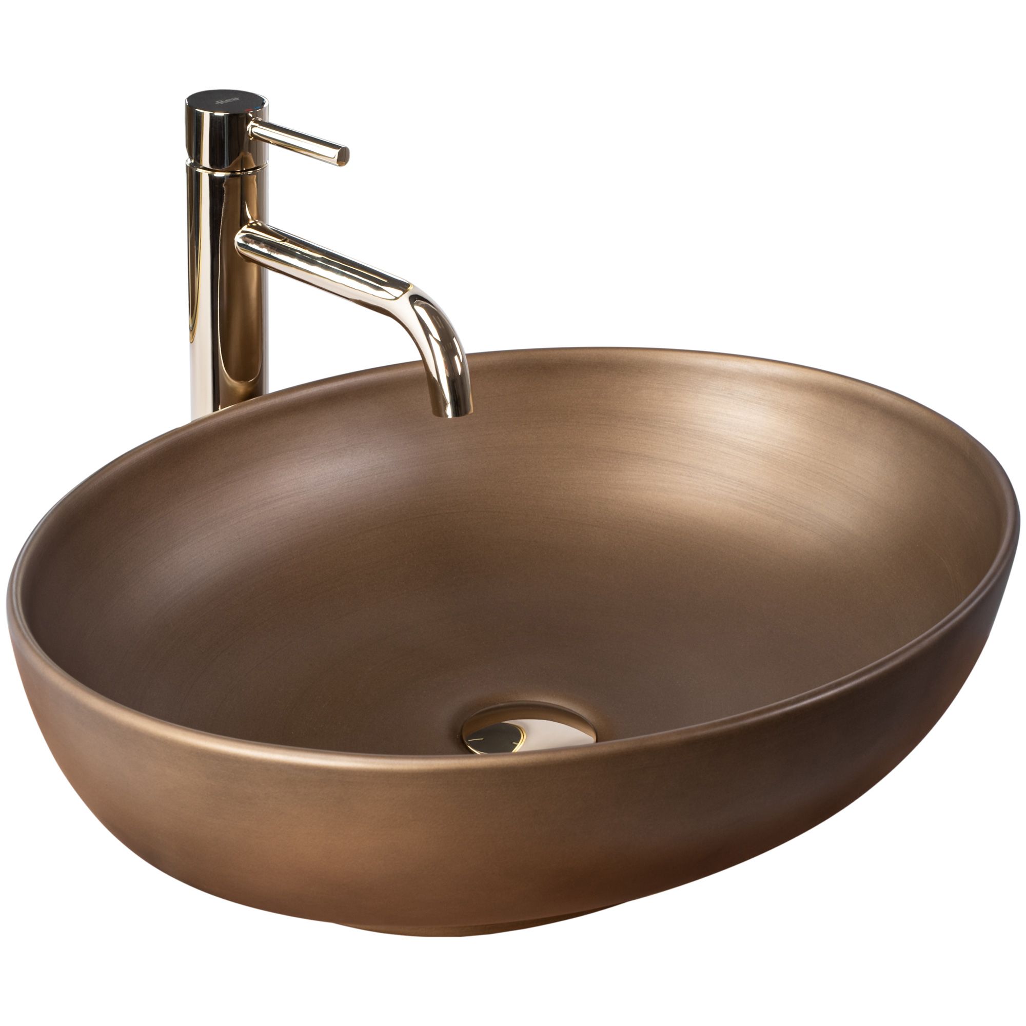 d905a175e4fe348311ad7c2152564e52 Umývadlo na dosku REA VILLA - staré zlato – Obrázok 1