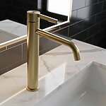 Umývadlová batéria REA Foster Brush Gold  High – Obrázok 2