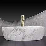 Umývadlo na dosku Amelia ASH MATT – Obrázok 3