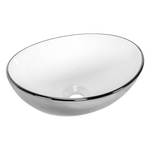 Umývadlo na dosku Rea Sofia Silver / White – Obrázok 3