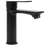 Umývadlová batéria REA MAYSON - čierna, nízka – Obrázok 2