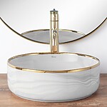 Umývadlo na dosku REA MERIDA - šedé – Obrázok 3