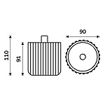 Nimco Dóza na kosmetické tampóny – Obrázok 5