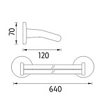 Nimco Držák na ručníky – Obrázok 2