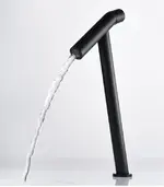 Umývadlová batéria REA ZEN - matná čierna vysoká – Obrázok 4