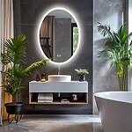 Zrkadlo LED 60x80cm WWA – Obrázok 6