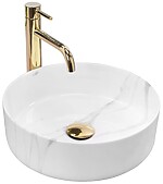 Umývadlo na dosku REA SAMI - mramor