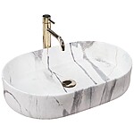 Umývadlo na dosku Rea Nadia 60 Sand – Obrázok 2