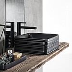 Umývadlo na dosku REA Solo Black Mat – Obrázok 6