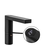 Umývadlová batéria REA AMAR LCD - čierna, nízka