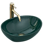 Umývadlo na dosku REA SOFIA - zelené