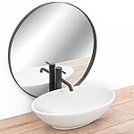 Umývadlo na dosku REA PAMELA - biele – Obrázok 2