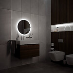 Nimco Kulaté LED zrcadlo pr. 600 se dvěma dotykovými senzory – Obrázok 3