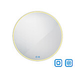 Nimco Kulaté LED zrcadlo pr. 900 se dvěma dotykovými senzory – Obrázok 9