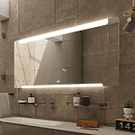 Nimco LED zrcadlo 1400x700 se dvěma dotykovými senzory