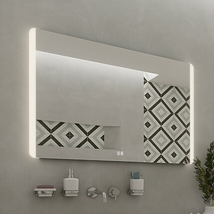 Nimco LED zrcadlo 800x700 se dvěma dotykovými senzory