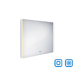 Nimco LED zrcadlo 900x700, dva dotykové spínače – Obrázok 7