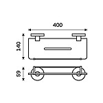 Nimco Police IXI s ohrádkou, 40 cm – Obrázok 2