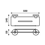Nimco Police IXI s ohrádkou, 50 cm – Obrázok 2