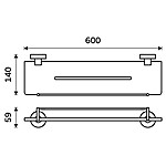 Nimco Police IXI s ohrádkou, 60 cm – Obrázok 2