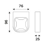 Nimco Samotný úchyt Nikau – Obrázok 2