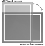 zrkadlo ELEMENT 12 do 800x700x40 LED – Obrázok 2