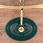 Umývadlo na dosku Rea Sofia Mini - zelené – Obrázok 2