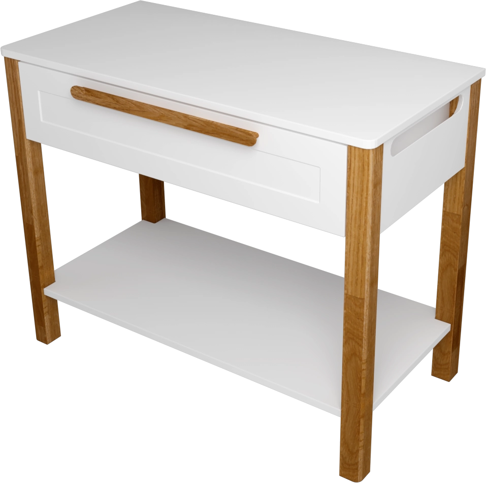 VILL20_STOL_1Z_100_0000 stolík Villago 20 do 1000, jedno-zásuvka – Obrázok 1