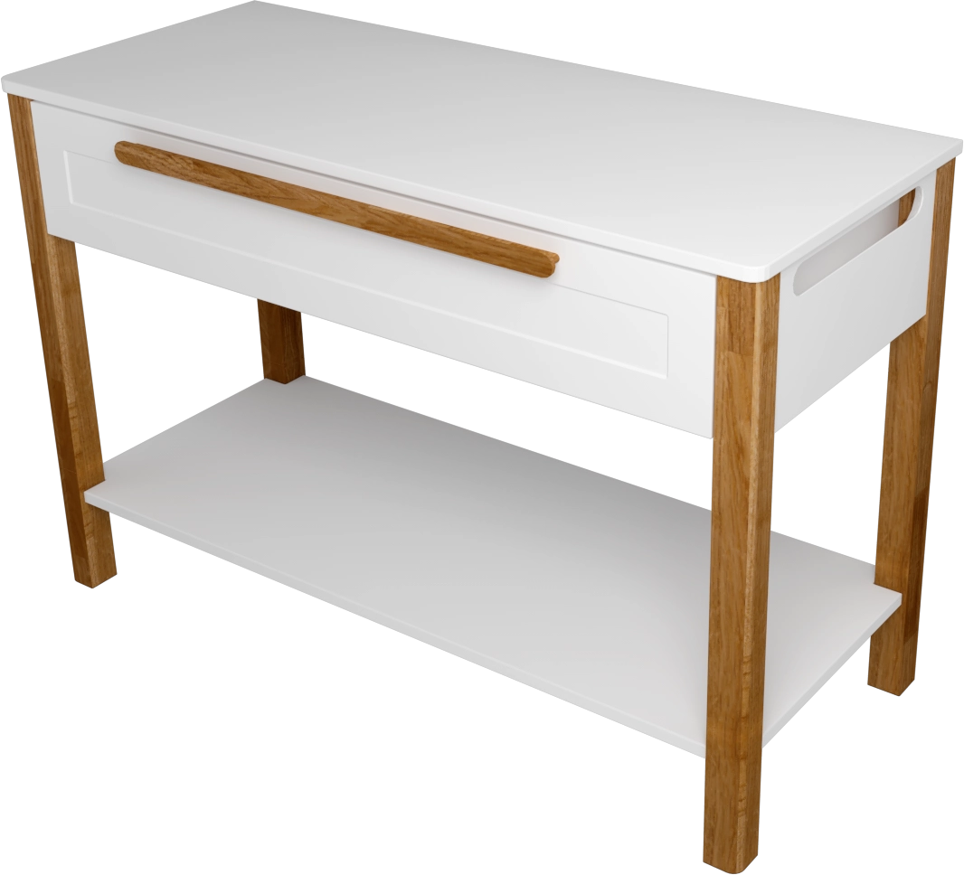 VILL20_STOL_1Z_120_0000 stolík Villago 20 do 1200, jedno-zásuvka – Obrázok 1